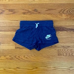 Nike blue medium size shorts